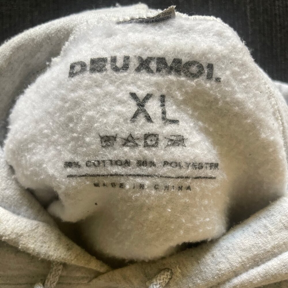 Women's XL Deuxmoi Hoodie Sweatshirt